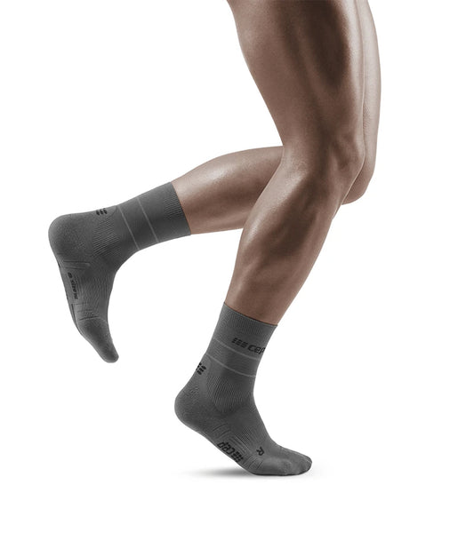 CEP - Reflective Compression Socks Mid Cut Men