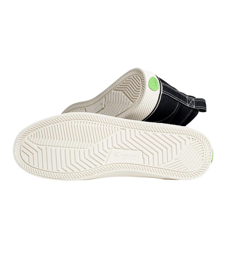 OCA High Black Canvas Contrast Thread Sneaker