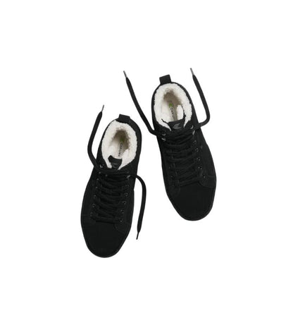 OCA Therma High Hooks All Black Suede Boot