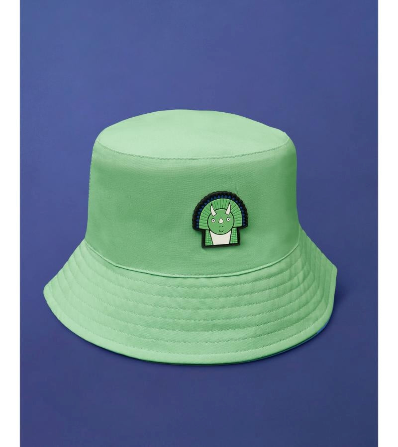 Dinosaur/Shark - Kids Reversible Bucket Hat