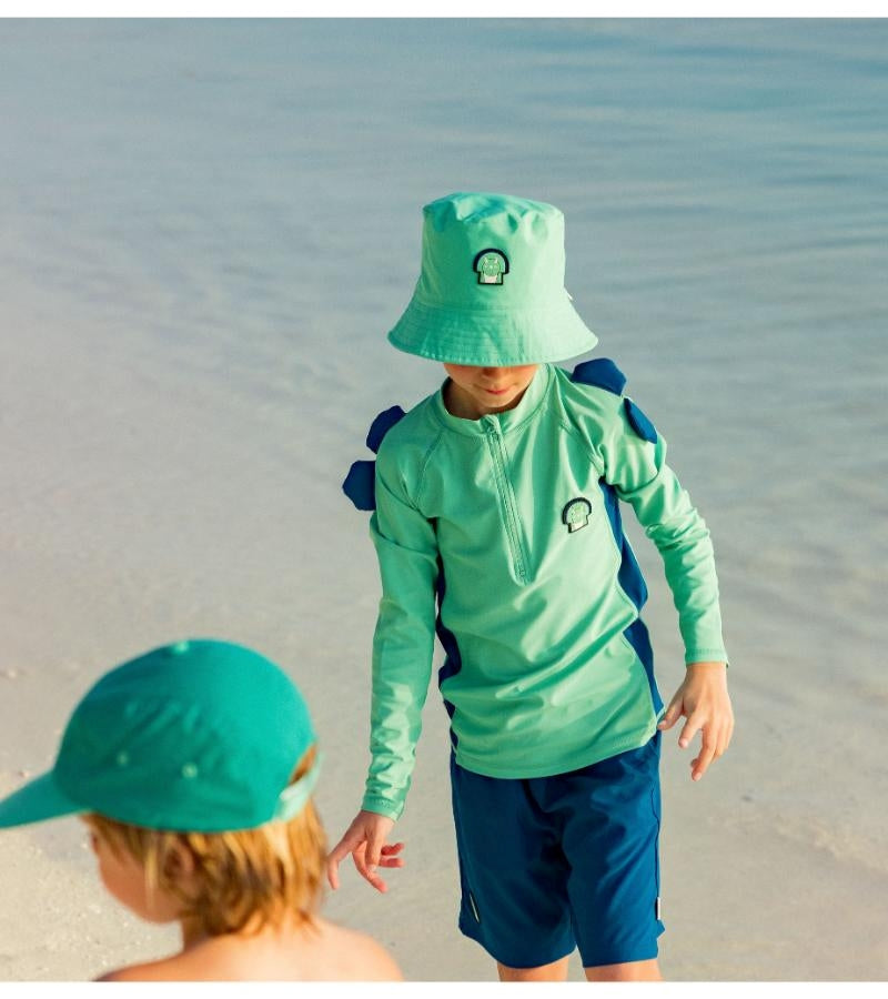 Dinosaur/Shark - Kids Reversible Bucket Hat