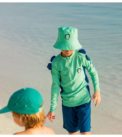 Dinosaur/Shark - Kids Reversible Bucket Hat