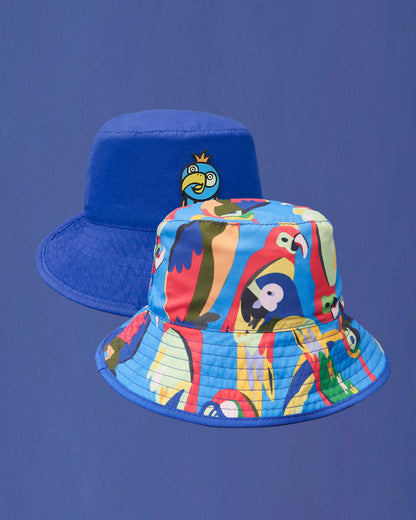 Parrot - Kids Reversible Bucket Hat